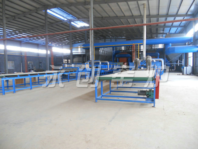 24米電熱輥道窯(硅酸鋁纖維毯成型)